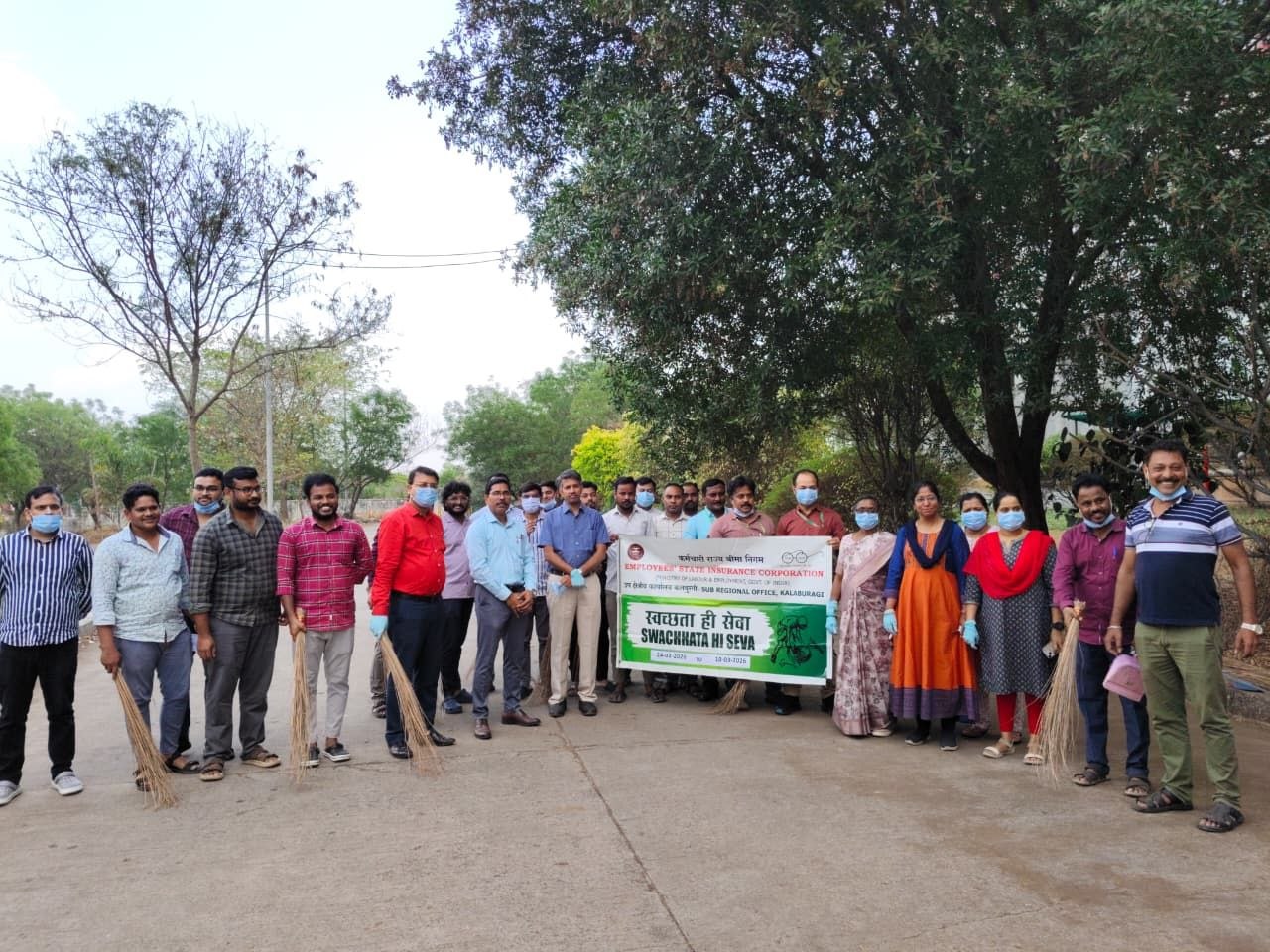 Cleanliness Drive as a part of 75th ESIC Foundation Day Fortnight Activities-2026